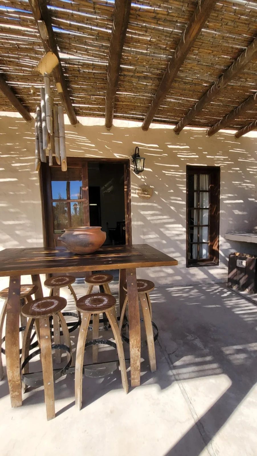 Galería de estilo rústico de La Huella
